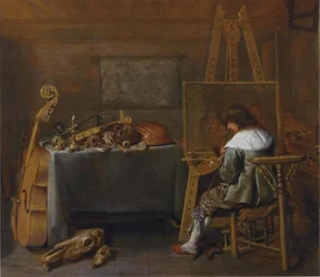 Painter in His Studio